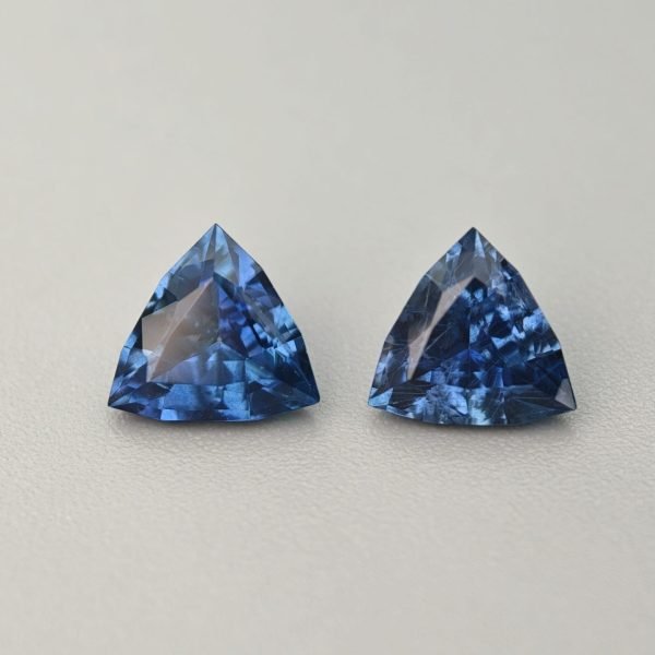 Coppia Zaffiro - 2.15 ct totali
